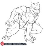 anthro bra clothing female panties solo underwear predaguy capcom resident_evil rebecca_chambers bow_experiment_(resident_evil) humanoid hunter_(resident_evil) monster monstrous_humanoid reptile scalie t-virus_mutant_(resident_evil) 1:1 hi_res