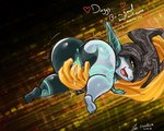 5_fingers 5_toes all_fours anus ass_up big_butt black_helmet black_mask blonde_hair blush bodily_fluids bouncing_butt butt cute_fangs dialogue drooling fangs feet female fingering fingers genital_fluids genitals hair heart_symbol humanoid_feet humanoid_pointy_ears looking_back markings masturbation open_mouth orange_hair plantigrade pointy_ears prehensile_hair pupils pussy red_eyes saliva shaking smile solo teal_anus teal_markings teal_pussy teasing teeth text thick_thighs toes trembling vaginal vaginal_fingering vaginal_fluids vaginal_masturbation yellow_sclera sephiroth1204 nintendo the_legend_of_zelda twilight_princess midna humanoid twili 2025 5:4 absurd_res english_text hi_res