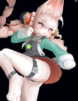 3_toes anklet anthro barefoot blush butt clothing feet female fur hair jewelry long_hair panties paws pink_body pink_fur pink_hair plantigrade soles solo toes underwear young young_anthro young_female devilbeing_(artist) mihoyo zenless_zone_zero zhao_(zenless_zone_zero) lagomorph leporid mammal rabbit thiren absurd_res hi_res adult_(lore)