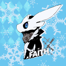 anthro blue_background blue_eyes clothed clothing electronics headphones scarf serious side_view simple_background solo moesouna_gomi faith_(moesouna_gomi) arthropod insect lepidopteran moth 1:1 2025