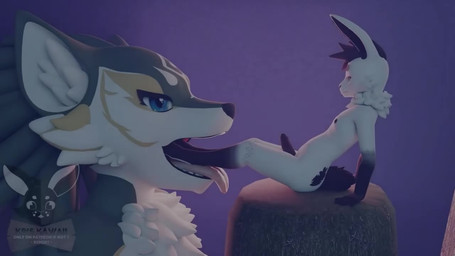 abdominal_bulge anthro anthrofied balls belly big_belly burping duo fully_inside genitals hand_on_belly in_mouth internal macro male male/male mouth_shot neck_bulge nipples nude open_mouth oral_vore penis size_difference swallowing teeth tongue tongue_out uvula vore willing_pred willing_prey kris-kawaii nintendo the_legend_of_zelda link_(wolf_form) x_(kris-kawaii) canid canine canis lagomorph leporid mammal rabbit wolf 16:9 3d_(artwork) 3d_animation animated digital_media_(artwork) high_framerate huge_filesize long_playtime no_sound widescreen