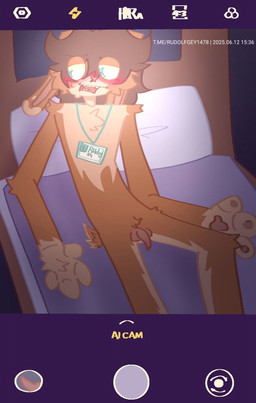 adolescent anthro bed blush camera camera_view embarrassed foreskin furniture genitals humanoid_genitalia humanoid_penis lying male nude_male on_back penis small_penis solo stated_age tight_foreskin unretracted_foreskin young rudolfikbaby cub_con rudolfik hybrid lagomorph leporid mammal rabbit absurd_res hi_res