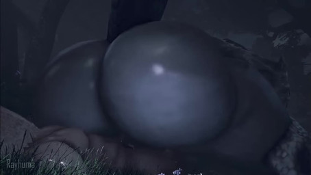 anthro anthro_penetrated big_butt bouncing_breasts bouncing_butt breasts bubble_butt butt butt_focus dominant duo erect_nipples erection extreme_size_difference female female_on_human female_penetrated glistening glistening_butt grey_body grey_scales huge_butt human_on_anthro human_penetrating_female interspecies larger_anthro larger_dom larger_female lying male male/female male_penetrating male_penetrating_female muscular muscular_male nipple_piercing nipple_ring nipples on_back on_bottom on_ground on_top paper_bag paper_bag_mask penetration penile penile_penetration piercing power_bottom reverse_cowgirl_position ring_piercing scales screen_shake sex size_difference smaller_human smaller_male tail thick_thighs rayhuma jurassic_park jurassic_world universal_studios dinosaur human indominus_rex mammal prehistoric_species reptile saurischian scalie theropod 2026 3d_(artwork) 3d_animation animated better_version_at_paywall digital_media_(artwork) high_framerate no_sound short_playtime source_filmmaker_(artwork) video