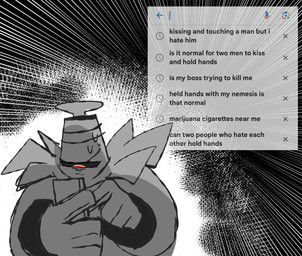 1_eye anthro cellphone electronics googling humor male nervous phone smartphone solo text scribzag google nintendo pokemon pokemon_mystery_dungeon spike_chunsoft dusknoir_(eotds) dusknoir generation_4_pokemon pokemon_(species) english_text