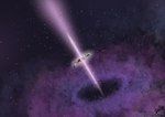 anthro black_hole cloud duo female floating glowing hand_holding light light_beam male space sparkles star arwenscoots conditional_dnp arwen awoo_scoots canid canine domestic_ferret fox grey_fox mammal mustelid musteline true_musteline urocyon weasel