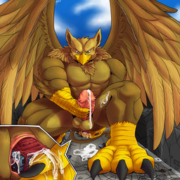 5_fingers abs anal anal_penetration anal_vore anthro anus balls beak bodily_fluids brown_body building building_destruction butt car city claws crush cum destruction detailed_background erection feathered_wings feathers feet fingers genital_fluids genitals hair house humanoid_genitalia humanoid_penis improvised_sex_toy macro male masturbation muscular muscular_anthro muscular_male nude outside paws pecs penetration penile penile_masturbation penis rampage smile solo tail toes vehicle vehicle_crash vehicle_destruction vehicle_insertion vore wings dd159 mythology carpo avian gryphon mythological_avian mythological_creature 1:1