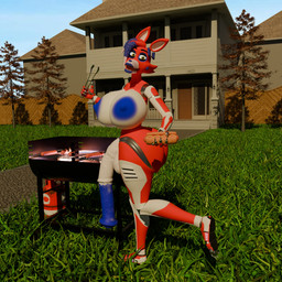 animal_genitalia animal_penis anthro areola balls barbecue big_balls big_breasts big_butt big_penis breasts butt equine_genitalia food genitals hair herm hot_dog huge_balls huge_breasts huge_penis hyper hyper_genitalia hyper_penis intersex looking_at_viewer machine nipples nude open_mouth outside penis solo thick_thighs anonymousfm disembowell_(modeler) five_nights_at_freddy's five_nights_at_freddy's_2 scott_cawthon scottgames fan_character mangle_(fnaf) animatronic canid canine fox mammal robot 1:1 3d_(artwork) digital_media_(artwork) hi_res