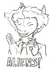 anthro male simple_background smile solo text white_background feretta ancient_aliens mythology tumblr mis'alia dragon mythological_creature mythological_scalie scalie silver_dragon black_and_white digital_media_(artwork) english_text meme monochrome