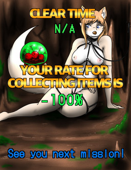 alternate_species areola bdsm bondage bondage_harness bound breasts captured cave collar crotch_rope fangs female furrification game_over gameplay_mechanics genitals harness leash nipples nude parody petplay prisoner roleplay rope see_you_next_mission size_difference slave submissive submissive_female teeth tendrils text undressed vulva mynth metroid nintendo fox_samus_aran samus_aran alien canid canine fox mammal metroid_(species) absurd_res comic hi_res