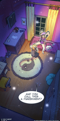 anthro bed blonde_hair bottomwear clothing controller dialogue duo electronics female fur furniture hair inside male piercing shirt skirt television text topwear white_body white_fur ratcha iris_(ratcha) skye_(ratcha) mammal mouse murid murine rodent comic digital_media_(artwork) english_text hi_res brother_(lore) brother_and_sister_(lore) incest_(lore) sibling_(lore) sister_(lore) twins_(lore)
