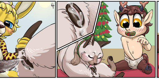 anthro anthro_on_feral bestiality bodily_fluids border cum diaper female feral genital_fluids group licking_cum male male/female pacifier toddler trio white_border young mushbun cheetah domestic_cat felid feline felis lagomorph leporid mammal rabbit satyr hi_res