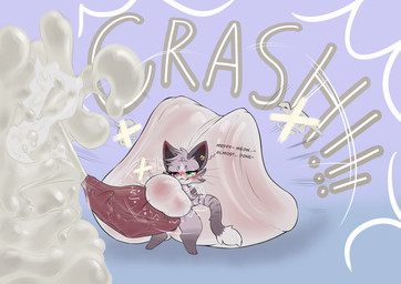 balls big_balls big_penis bodily_fluids bone clenching_balls cock_vore cum ejaculation excessive_cum excessive_genital_fluids fatal_vore genital_fluids genitals huge_balls huge_penis hyper hyper_balls hyper_genitalia hyper_penis oral_vore penile penis size_difference smaller_pred vore .f_9578 domestic_cat felid feline felis mammal absurd_res hi_res