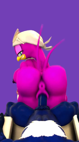 anthro anus balls beak big_breasts big_penis blue_eyes bouncing_breasts bouncing_butt breasts butt chair clothing duo erection eyewear eyewear_on_head female female_penetrated first_person_view from_behind_position furniture genitals glasses glasses_on_head handwear headgear headwear humanoid_genitalia humanoid_penis looking_back lying male male/female male_penetrating male_penetrating_female male_pov nude on_back penetration penile penile_penetration penis penis_in_vagina pubes purple_body sex simple_background smile spread_legs spreading tail vaginal vaginal_penetration vulva sarah_dellen sega sonic_riders sonic_the_hedgehog_(series) thunder_(juicyducksfm) wave_the_swallow avian bird hirundinid oscine passerine swallow_(bird) 3d_(artwork) 3d_animation animated digital_media_(artwork) hi_res short_playtime source_filmmaker_(artwork) webm