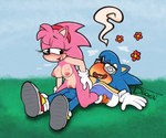 anthro blush breasts clothing duo embarrassed female footwear genitals male male/female nipples penetration penis pussy sex shoes thin_calves thin_legs thin_thighs unconscious vaginal vaginal_penetration wide_hips ditoxin classic_sonic_(universe) sega sonic_the_hedgehog_(comics) sonic_the_hedgehog_(series) sonic_the_hedgehog_(shogakukan) amy_rose classic_amy_rose eimi nicky_(sonic_manga) eulipotyphlan hedgehog humanoid mammal 6:5 hi_res