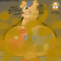 anus balls big_butt blush butt claws eggyfarts erection fart fart_cloud fart_fetish farting_at_viewer femboy fur genitals hair huge_butt knot knotted_penis looking_back male nude open_mouth penis presenting presenting_hindquarters puckered_anus puffy_anus raised_tail simple_background solo tail text tongue freewaythecat blushcrunch_studio dandy's_world goob_(dandy's_world) 1:1 digital_media_(artwork) hi_res