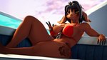 amber_eyes anthro areola bedroom_eyes big_breasts bikini black_body black_fur black_hair breast_out breasts brown_body brown_fur brown_nipples chest_tattoo cleavage clothed clothing detailed_background ear_piercing ear_ring exposed_breasts eyewear female fingers floppy_ears freckles fur hair horn leg_tattoo long_ears looking_at_viewer multicolored_body multicolored_fur narrowed_eyes nipple_piercing nipples piercing red_bikini red_clothing red_swimwear ring_piercing seductive short_hair side-tie_bikini side_boob sitting skimpy skimpy_bikini smile solo string_bikini sunglasses swimwear tattoo thick_thighs two-piece_swimsuit two_tone_body two_tone_fur under_boob vehicle watercraft wide_hips yacht honorboundnoob warfare_machine alicia_(domibun) warfare_goat bovid caprine goat mammal 16:9 2023 3d_(artwork) digital_media_(artwork) hi_res source_filmmaker_(artwork) widescreen