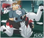 black_nose black_pawpads border clothing costume goo_transformation hypnotic_eyes latex male pawpads ringed_eyes suit transformation wearing white_border nintendo pokemon yourboyhal canid canine canis domestic_dog generation_7_pokemon goo_creature human lycanroc mammal midnight_lycanroc pokemon_(species) wolf hi_res