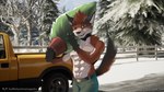 16:9 aleos anthro christmas forest gaya_fus gloynus hi_res highway holidays male pickup_(disambiguation) plant snow solo spruce text tree truck url widescreen winter