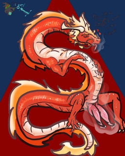 2_penises ahegao animal_genitalia animal_penis curse feeling_chest feeling_up_self feral genitals heart_eyes heart_symbol hemipenes long_body looking_pleasured magic_user male multi_genitalia multi_penis penis red_body solo tail tapering_penis text tongue tongue_out witch universaldragon mythology dragon eastern_dragon mythological_creature mythological_scalie reptile scalie 4:5 absurd_res alpha_channel hi_res
