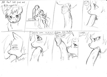 bestiality bite black_and_white comic dialog dj-black-n-white duo equine eyes_closed fellatio female feral friendship_is_magic horse human interspecies licking male monochrome my_little_pony oral oral_sex pegasus penis pony pussy rainbow_dash_(mlp) saliva sex sketch straight text tongue wings
Rating: Explicit
Score: 10
User: Shadeol
Date: June 01, 2013