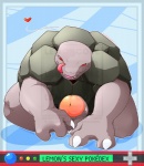 anthro balls conditional_dnp distracting_watermark elemental_creature erection foreskin generation_1_pokemon genitals golem_(pokemon) humanoid_genitalia humanoid_penis lemoncore male mineral_fauna nintendo partially_retracted_foreskin penis pokemon pokemon_(species) rock rock_creature solo watermark