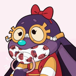 abdl abstract_background accessory anthro bow_accessory bow_ribbon eyewear female fur glasses hair_accessory hair_bow hair_ribbon looking_offscreen object_in_mouth onomatopoeia pacifier pacifier_in_mouth pink_background purple_body purple_fur ribbons simple_background solo sound_effects sucking text tugging young young_anthro young_female trevor-fox lagomorph leporid mammal rabbit 1:1 animated animated_gif short_playtime
