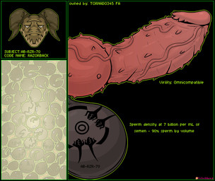 analysis anthro ball_markings ball_tattoo balls big_balls big_penis biohazard_tattoo bodily_fluids brown_balls chart cum fertility_analysis genital_fluids genital_markings genital_tattoo genitals horn huge_balls huge_penis hybrid_genitalia hybrid_penis knot male markings penile_spines penis penis_chart presenting presenting_penis solo sperm_cell sperm_cell_with_face tattoo text vein veiny_penis velvetdraw fallout microsoft mythology penis_lineup razorback_(tornado345) deathclaw dragon eastern_dragon hybrid mythological_creature mythological_scalie scalie english_text
