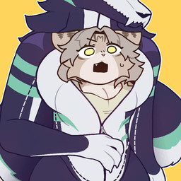 anthro big_breasts bone bouncing_breasts breast_expansion breasts duo expansion female female/female fully_inside mask ntdcat_nuch sealed skull skull_mask yellow_eyes zipper z_of_6 animate_inanimate felid feline living_clothing mammal 1:1 animated short_playtime