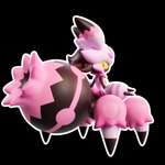 3_fingers antennae_(anatomy) arthropod_abdomen black_body claw_fingers featureless_feet feet female feral fingers fur logo looking_at_viewer looking_back looking_back_at_viewer pink_body pink_fur pupils quadruped rear_view ruff simple_background slit_pupils small_waist solo spinnerets transparent_background yellow_eyes mrlarions palworld pocketpair arachnid arachnid_taur arthropod arthropod_taur pal_(species) spider spider_taur tarantriss taur 1:1 3d_(artwork) alpha_channel artist_logo digital_media_(artwork) hi_res