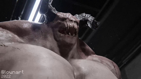 anthro big_breasts big_muscles breasts female huge_muscles hyper hyper_muscles muscular muscular_female nipples nude solo standing lowndrawthing fallout microsoft deathclaw scalie 16:9 2022 3d_(artwork) 3d_animation animated blender_(artwork) blender_eevee_(artwork) digital_media_(artwork) hi_res no_sound short_playtime video widescreen