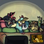 aircraft airplane bell bodily_fluids bound cheese_grater collar crying dominant dominant_female electronics female femboy food forced furniture genitals jet leash male male/female oral popcorn rape restraints scar sex sofa tears television vehicle vulva watching_movie poofythedragon nintendo pokemon saw_(movie) dragapult dreepy eevee generation_1_pokemon generation_8_pokemon pokemon_(species) 1:1 absurd_res hi_res