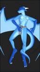 anthro blue_body blue_border blue_scales border breasts chastity_belt chastity_device claws denied fantasy female frustrated horn nipples non-mammal_breasts orgasm_denial scales simple_background solo tail wings yonic_chastity_device akelun mythology astra_(akelun) dragon mythological_creature mythological_scalie reptile scalie 9:16 absurd_res alpha_channel hi_res