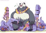 abdominal_bulge absurd_res ahegao ambiguous_gender animal_genitalia anonymous_artist anthro arbok auto_cloacal_vore auto_unbirth beaten_up cloaca defeated dominant dominant_male ekans female female_feral feral gaping generation_1_pokemon generation_6_pokemon genitals group head_in_cloaca hi_res large_penetration larger_anthro larger_feral limbless_vertebrate looking_pleasured male male/female masochism nintendo nose_hook pangoro penetration pokemon pokemon_(species) reptile ryona scalie semi-anthro serpentine size_difference smaller_ambiguous smaller_feral snake snake_fleshlight stepped_on submissive submissive_female vore