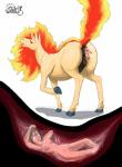 anal anal_fluids anal_vore animal_genitalia animal_pussy anus bodily_fluids butt cutaway duo equine_genitalia equine_pussy female female/female female_pred female_prey feral feral_pred fire genitals hair head_first horn human_prey inside internal interspecies larger_feral oral partially_inside pokephilia pucker pussy rimming sex short_hair size_difference slime snort steam vore artca9 nintendo pokemon pokemon_trainer equid equine generation_1_pokemon human mammal pokemon_(species) rapidash heat_(disambiguation) 2019 absurd_res hi_res