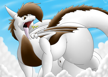 aircraft airplane balls big_butt butt feral genitals huge_butt hyper hyper_butt imminent_vore macro male open_mouth quadruped solo vehicle wide_hips weatherdragon mythology weather(character) dragon mythological_creature mythological_scalie scalie hi_res