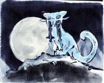 ambiguous_gender blue_sclera cliff crystal detailed_background fangs feral fur moon night quadruped sharp_teeth sky solo standing teeth whiskers white_body white_fur mechikun nintendo pokemon chien-pao felid generation_9_pokemon legendary_pokemon mammal pantherine pokemon_(species) 2022 painting_(artwork) traditional_media_(artwork) traditional_painting_(artwork) traditional_watercolor_(artwork) watercolor_(artwork)