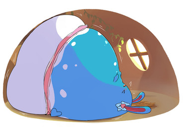 belly belly_expansion big_belly bladder_bulge bladder_inflation blue_body blush blush_lines bottomwear bow_(feature) bow_accessory bow_ribbon clothing expansion eyes_closed hand_on_belly hand_on_own_belly heart_tail huge_belly hyper hyper_belly hyper_inflation hyper_omorashi inflation inside leaf long_ears lying markings omorashi on_back open_mouth plant red_inner_ear skirt tail underwear vines white_body window selphy6 nintendo pokemon pokemon_mystery_dungeon spike_chunsoft azumarill generation_2_pokemon pokemon_(species) 2023