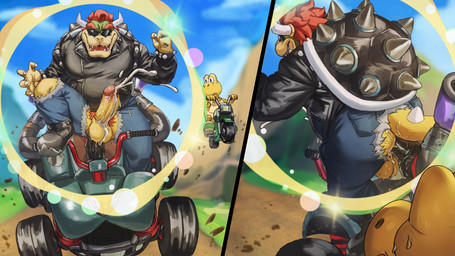 anal anal_fluids anal_masturbation anal_orgasm anal_penetration anthro anthro_penetrated armband backsack balls barazoku big_balls big_butt big_dildo big_penis biker bodily_fluids boots bottomwear bracelet butt claws clothed clothing collar cum cum_on_balls cum_on_own_balls cum_on_own_penis cum_on_penis cum_on_self cum_while_penetrated cumshot day denim denim_bottomwear denim_clothing dildo dildo_in_ass dildo_insertion dildo_sitting dirt driving duo ejaculation erection exhibitionism eyebrows eyewear footwear genital_fluids genitals glans hair hands-free horn humanoid_genitalia humanoid_penis jacket jeans jewelry kemono leather leather_clothing leather_jacket leather_topwear lens_flare looking_at_another lube male male_penetrated masturbation motorcycle musclegut muscular muscular_anthro muscular_male no_underwear non-mammal_balls object_in_ass open_mouth open_smile orgasm outside pants penetration penis pubes race sex_toy sex_toy_in_ass sex_toy_insertion shell shoes sitting smile spiked_armband spiked_bracelet spiked_collar spiked_shell spiked_tail spikes spikes_(anatomy) sunglasses sweat sweatdrop tail teeth tongue topwear torn_bottomwear torn_clothing torn_jeans torn_pants vehicle vein kinkyjar2 lhjal2 bowser_day mario_bros mario_kart nintendo biker_bowser bowser koopa koopa_troopa scalie 2025 hi_res multiple_scenes