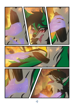 anatomically_correct anatomically_correct_genitalia animal_genitalia anthro autumn balls biped black_body black_fur black_penis blush bodily_fluids book caressing_face disembodied_hand drooling erection forest fur genital_fluids genitals ghost_hand green_body green_eyes green_fur group holding_balls holding_penis holding_sheath knot_in_sheath magic male masturbation multicolored_body multicolored_fur open_mouth penile penile_masturbation penis pinned plant precum precum_string saliva sheath tail tan_body tan_fur tree tuft solarflare02 kilobytefox canid canine fox mammal 2026 comic digital_media_(artwork) hi_res
