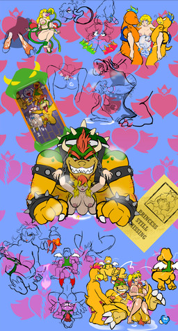 3_toes 5_toes abdominal_bulge anthro anus ball_tugging beak bird's-eye_view blindfold blue_shell bodily_fluids breastfeeding breastfeeding_after_sex breastfeeding_during_sex broken_heart bukkake bulge_throat camera_flash cellphone claws clenched_teeth clothing condom condom_skirt corruption covering covering_face crown cuff_(restraint) cum cum_drunk cum_funnel cum_pooling curling_toes dark_eyelids degradation double_oral duo ear_piercing ear_ring electronics embarrassed excessive_cum excessive_genital_fluids extreme_french_kiss eyeshadow_makeup facial_hair fake_horns feet feet_behind_head female filled_condom fingering forced forced_breastfeeding forced_kiss forced_oral foursome french_kissing full_nelson funnel funnel_in_mouth funnel_in_pussy funnel_insertion genital_fluids genitals goatee green_shell group group_sex growth hair hair_dye hairy harness headgear heart_eyes heart_symbol high-angle_view horn kissing kneeling lactating licking_teeth lipstick lipstick_ring long_tongue low-angle_view makeup male male/female mascara messy_hair mind_break missing_poster mohawk motion_lines multicolored_body musk neck_bulge nipples nude on_bottom on_top oral orgy penile_spines penis phone piercing pinecone_ginger_(plant) plant plant_penis power_bottom prehensile_tongue prostate_stimulation puffy_anus pulling_hair red_eyes restraints reverse_cowgirl_position ring_piercing ruined_anus ruined_makeup running_makeup running_mascara selfie selfie_pose sex sexual_barrier_device shackles shell shirt size_difference slightly_chubby small_bottom_large_top small_top_big_bottom soles solo soulless_eyes spread_toes stretched_anus stubble tail tank_top teeth threesome toes tongue tongue_out tonguejob topknot topwear touching_hair translucent translucent_penis trio twintails_(hairstyle) two_tone_body underbelly until_they_like_it vaginal vaginal_fingering vein veiny_penis vertical_spitted vine_bondage vine_sex wearing_condom wings worm's-eye_view kinkykeroro mario_bros nintendo bowser bowser_jr. princess_peach boo_(mario) boomerang_bro bro_(koopa) chargin'_chuck elemental_creature fire_bro flora_fauna hammer_bro human humanoid koopa koopa_paratroopa koopa_troopa mammal piranha_plant reptile scalie tortoise turtle absurd_res alternate_version_at_source hi_res