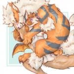 anus balls duo erection female feral genitals male male/female penis sex epistaxiophilia nintendo pokemon arcanine canid canine generation_1_pokemon mammal pokemon_(species) 1:1 hi_res