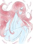 anthro areola big_breasts blue_body blue_skin blush bodily_fluids breasts condom cum cum_on_breasts ear_fins female fin genital_fluids hair huge_breasts hyper hyper_breasts long_hair nipples nude pink_nipples puffy_nipples pupils red_hair red_pupils sexual_barrier_device smile solo yellow_sclera osaka_myun undertale undertale_(series) undyne animal_humanoid fish humanoid mammal marine marine_humanoid monster 2023 3:4