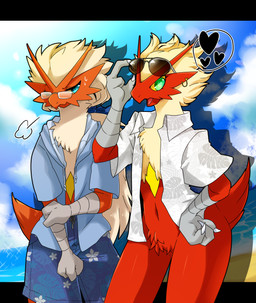 <3 ambiguous_gender avian bird blaziken blonde_hair blue_eyes clothing duo eyewear glasses green_eyes hair hoodie lemoco lemoco99 long_hair navel nintendo one_eye_closed open_mouth piercing pokémon red_feathers shirt short_hair sweat video_games
Rating: Safe
Score: 6
User: DeltaFlame
Date: February 07, 2015 <3 ambiguous_gender avian bird blaziken blonde_hair blue_eyes clothing duo eyewear glasses green_eyes hair hoodie lemoco lemoco99 long_hair navel nintendo one_eye_closed open_mouth piercing pokémon red_feathers shirt short_hair sweat video_games
Rating: Safe
Score: 6
User: DeltaFlame
Date: February 07, 2015
