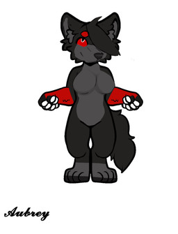 anthro chibi female solo shadow_(shadow_wolfe5968) canid canine canis mammal wolf
