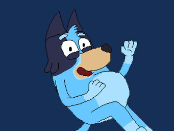 aged_up anthro belly bent_legs big_belly blue_body female greeting half-closed_eyes hand_on_belly happy huge_belly narrowed_eyes open_mouth pointy_ears pregnant pregnant_anthro pregnant_female short_story sitting snout solo tail teacher broken_pixel bluey_(series) bluey_heeler australian_cattle_dog bird_dog canid canine canis cattledog domestic_dog herding_dog hunting_dog labrador mammal pastoral_dog retriever 4:3 aliasing alpha_channel binary_drawing digital_drawing_(artwork) digital_media_(artwork) hi_res story story_in_description adult_(lore)