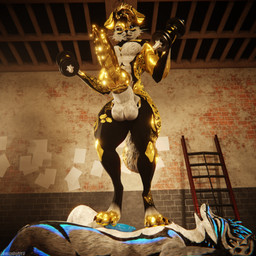 animal_genitalia animal_penis anthro anthro_on_anthro ball_crush ball_squeeze balls bdsm big_penis biped black_body black_fur blue_body blue_fur blue_penis canine_genitalia canine_penis claws clothed clothing cock_and_ball_torture crush depth_of_field dominant duo erection exercise feet foot_crush foot_fetish foot_on_balls foot_on_chest foot_on_penis foot_play fur genital_torture genitals golden_body grey_body grey_fur hair hindpaw inside knot legwear male male/male multicolored_body nude on_ground open_mouth pain paws penis penis_squeeze reflection sex slim slim_anthro slim_male slim_sub smile standing standing_on_another standing_on_balls standing_on_penis submissive submissive_male tail torture trampling weightlifting weights white_body white_fur workout yellow_body yellow_fur dragonplayer blender_cycles ddtghost dragonplayer_(character) canid canine canis fox hybrid jex mammal rexouium 1:1 3d_(artwork) 4k absurd_res blender_(artwork) digital_media_(artwork) hi_res