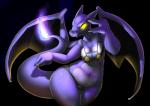 2014 abbbbbbk( alternate_color anthro big_breasts black_background bra breasts camel_toe chandelure charizard claws clothing curvy_figure dragon elpatrixf fakemon fangs female fire flaming_tail fusion generation_1_pokemon generation_5_pokemon glowing glowing_eyes hi_res hybrid looking_at_viewer membrane_(anatomy) membranous_wings mythological_creature mythological_scalie mythology navel nintendo non-mammal_breasts panties pokemon pokemon_(species) pokemon_fusion pokemorph scalie simple_background slightly_chubby smile smirk solo tail teeth thick_thighs twitch_plays_pokemon underwear voluptuous wide_hips wings yellow_eyes