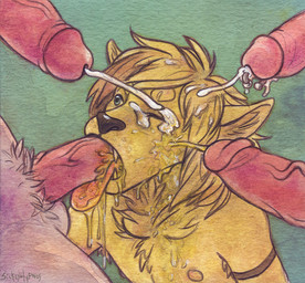 anthro balls big_penis blonde_hair bukkake cum cumshot erection faceless_male fangs feline fellatio fur genital_piercing group hair humanoid_penis lion male male/male mammal messy nipples nude oral oral_penetration orgasm pee_in_mouth peeing peeing_in_mouth peeing_inside penis penis_piercing piercing retracted_foreskin sex sicklyhypnos solo_focus uncut urine watersports yellow_fur
Rating: Explicit
Score: 17
User: Peekaboo
Date: August 07, 2014 anthro balls big_penis blonde_hair bukkake cum cumshot erection faceless_male fangs feline fellatio fur genital_piercing group hair humanoid_penis lion male male/male mammal messy nipples nude oral oral_penetration orgasm pee_in_mouth peeing peeing_in_mouth peeing_inside penis penis_piercing piercing retracted_foreskin sex sicklyhypnos solo_focus uncut urine watersports yellow_fur
Rating: Explicit
Score: 17
User: Peekaboo
Date: August 07, 2014