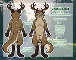 anthro antlers black_markings blue_eyes breasts brown_antlers brown_body brown_fur featureless_crotch feet female fur green_text head_tuft heart_(marking) hindpaw hooves horn markings nude pawpads paws photo_background pink_inner_ear pink_nose pink_pawpads smile solo spots spotted_body spotted_fur text tuft unguligrade cloudpie conditional_dnp deer domestic_cat felid feline felis hybrid mammal new_world_deer ragdoll_cat white-tailed_deer 2021 5:4 character_name clip_studio_paint_(artwork) digital_drawing_(artwork) digital_media_(artwork) english_text flat_colors hi_res model_sheet photography_(artwork)