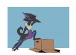 anthro barely_visible_creature being_watched box container duo female flat_chested genitals looking_at_another looking_at_viewer neck_tuft nude open_mouth pink_sclera pussy simple_background smile solo_focus spreading tongue tuft wide_hips wings nintendo pokemon generation_6_pokemon generation_7_pokemon hybrid noivern pokemon_(species) reptile salazzle scalie absurd_res digital_drawing_(artwork) digital_media_(artwork) hi_res